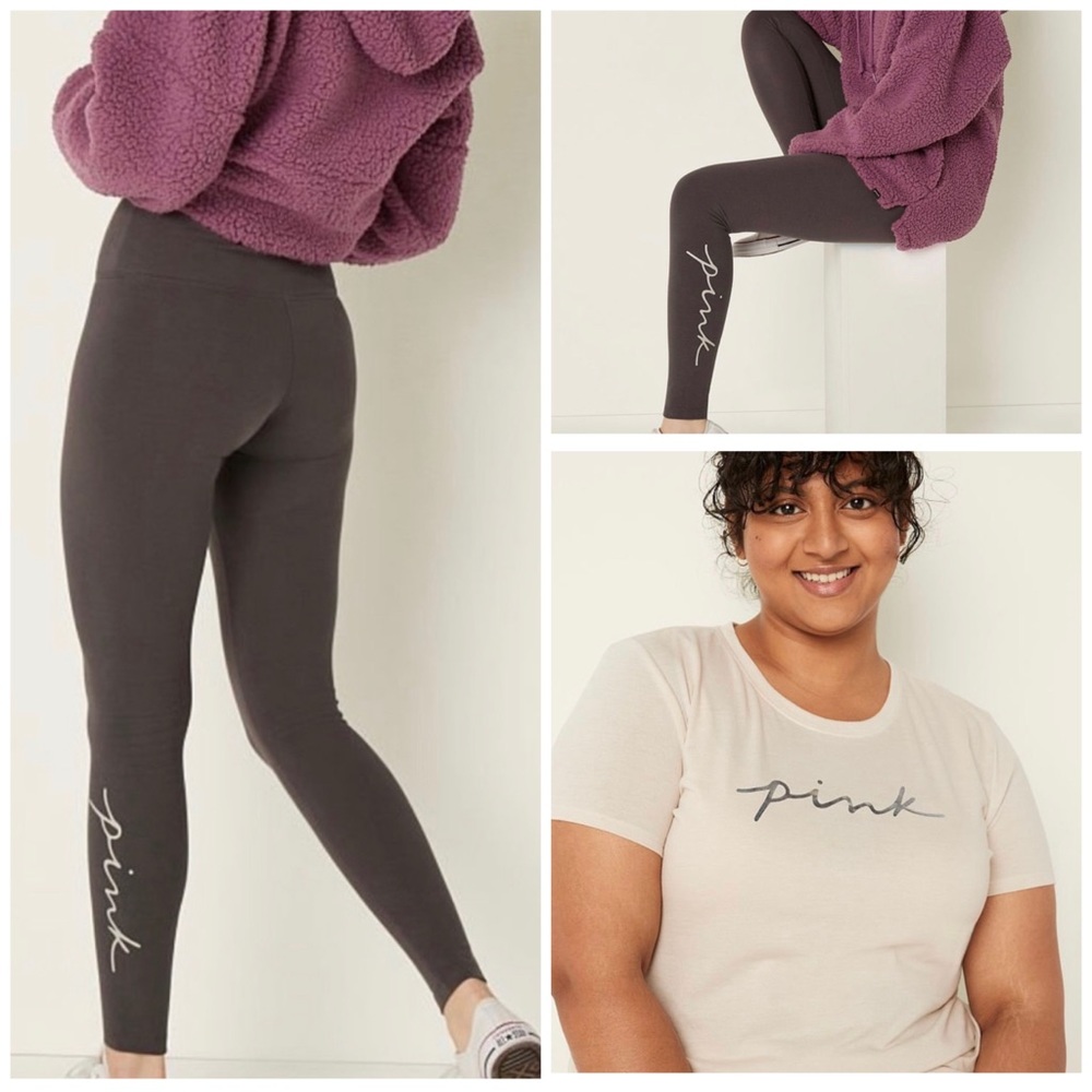 Pink leggings set